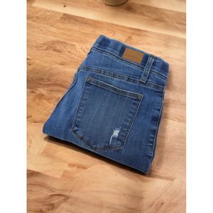 Judy Blue Womens 9/29 Worland High Rise Pull‎ On Boyfriend Jeggings JB88369 Blue